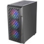 Mars Gaming MC-GEO Caja Gaming Semitorre ATX FRGB Negro